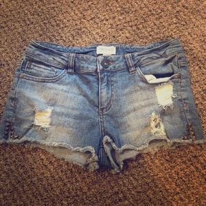 Jean shorts